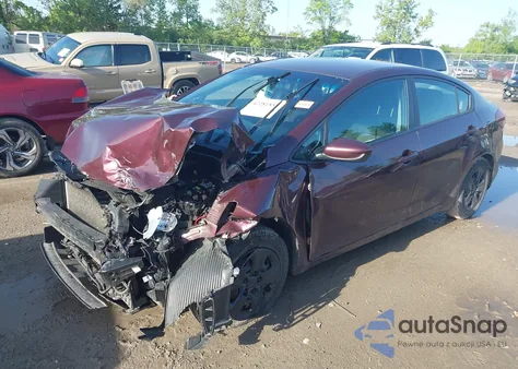 2017 Kia Forte Lx from USA, damaged, VIN 3KPFK4A78HE050199